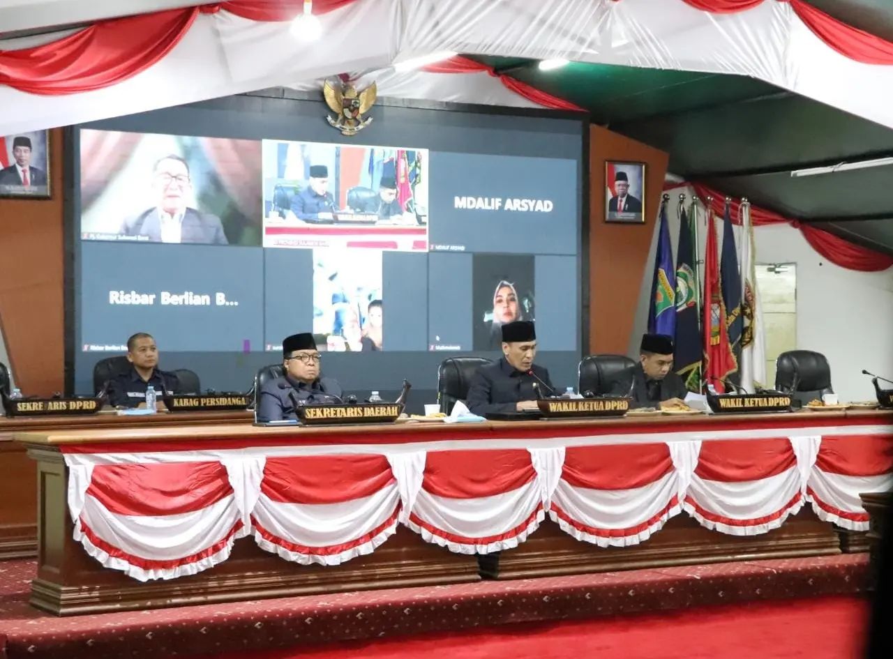 Pemprov-DPRD Sulbar Setujui RAPBD 2023, Pendapatan Rp1,97 Triliun dan Belanjar Rp2,05 Triliun